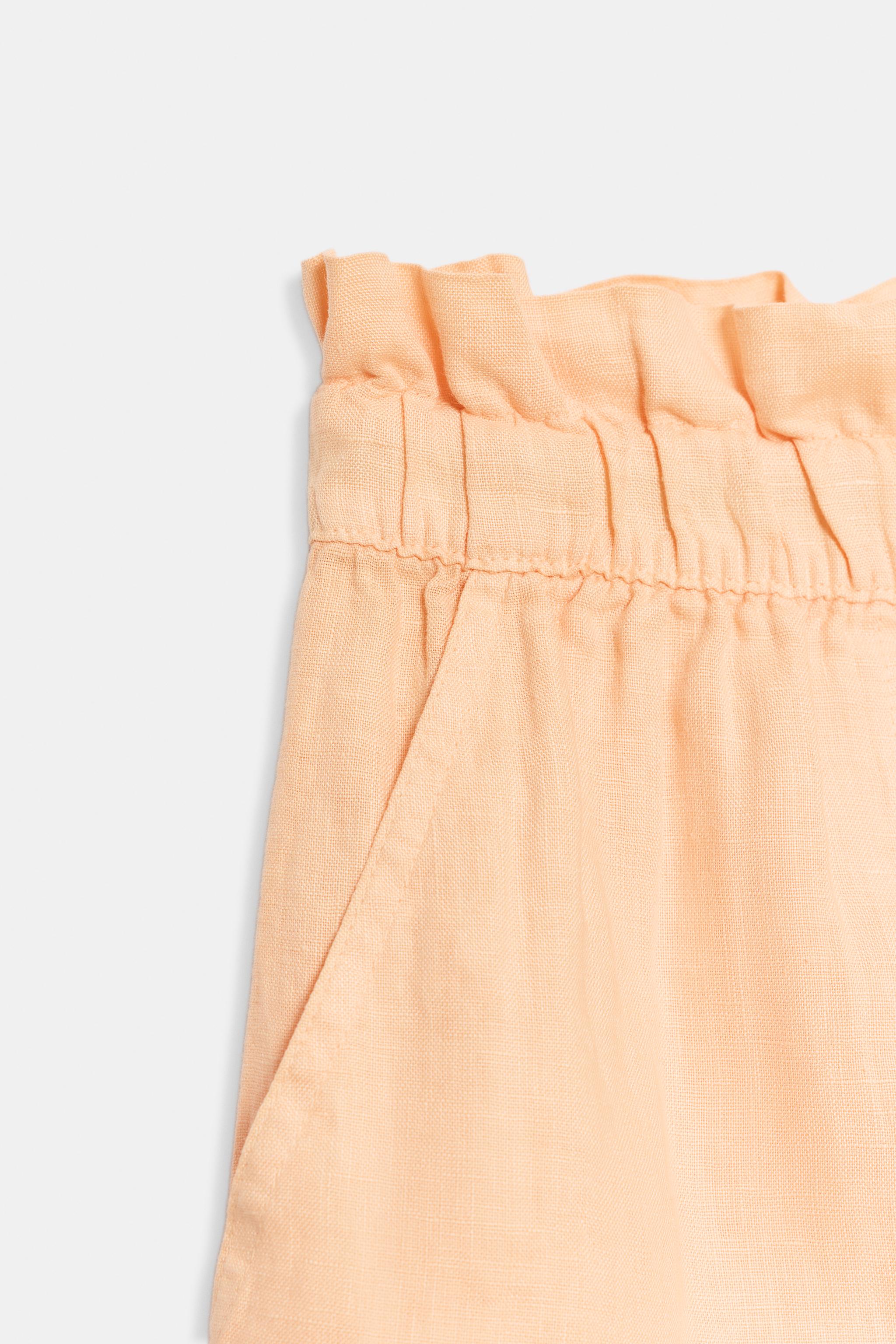 100% LINEN SHORTS ZW COLLECTION